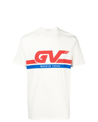 T-shirt girocollo stampata beige di Givenchy