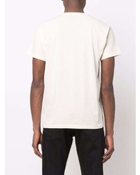 T-shirt girocollo stampata beige di Ralph Lauren RRL