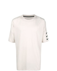 T-shirt girocollo stampata beige di Nike