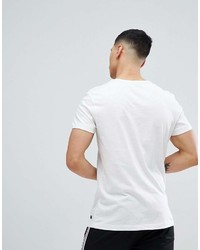 T-shirt girocollo stampata bianca e nera di Blend of America