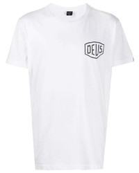 T-shirt girocollo stampata bianca e nera di Deus Ex Machina