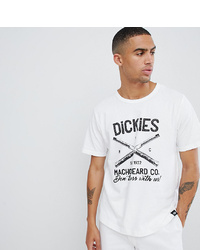 T-shirt girocollo stampata bianca e nera di Dickies