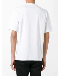 T-shirt girocollo stampata bianca e nera di Loewe