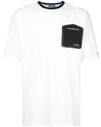 T-shirt girocollo stampata bianca e nera di GUILD PRIME