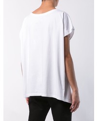 T-shirt girocollo stampata bianca e nera di Faith Connexion