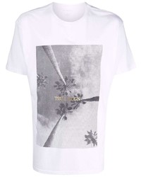 T-shirt girocollo stampata bianca e nera di True Religion