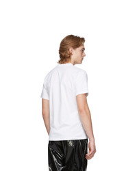 T-shirt girocollo stampata bianca e nera di Ottolinger