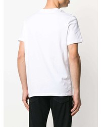 T-shirt girocollo stampata bianca e nera di Zadig & Voltaire