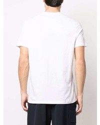 T-shirt girocollo stampata bianca e rossa di Michael Kors