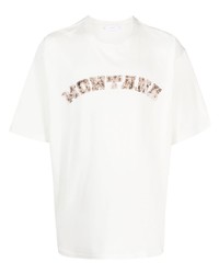 T-shirt girocollo stampata bianca di 1989 STUDIO