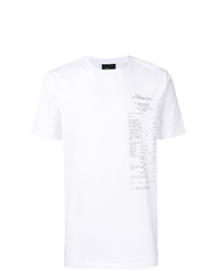T-shirt girocollo stampata bianca di 3.1 Phillip Lim