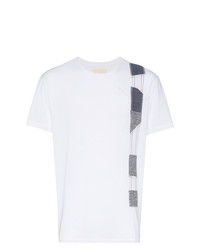 T-shirt girocollo stampata bianca di 78 Stitches