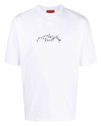 T-shirt girocollo stampata bianca di A BETTER MISTAKE