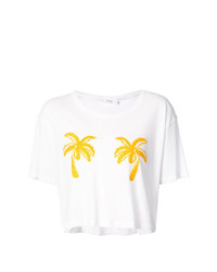 T-shirt girocollo stampata bianca di A.L.C.