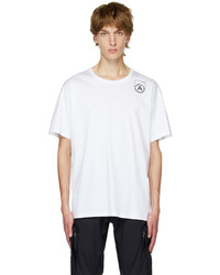T-shirt girocollo stampata bianca di ACRONYM