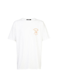 T-shirt girocollo stampata bianca di Adaptation