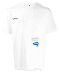 T-shirt girocollo stampata bianca di Ader Error