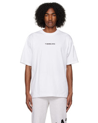 T-shirt girocollo stampata bianca di BAPE