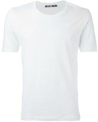 T-shirt girocollo stampata bianca di BLK DNM