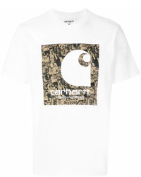 T-shirt girocollo stampata bianca di Carhartt
