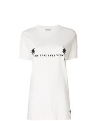 T-shirt girocollo stampata bianca di Chiara Ferragni