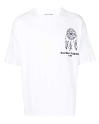 T-shirt girocollo stampata bianca di Children Of The Discordance