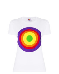 T-shirt girocollo stampata bianca di Circled Be Different