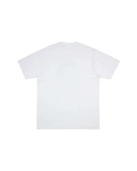 T-shirt girocollo stampata bianca di A Bathing Ape