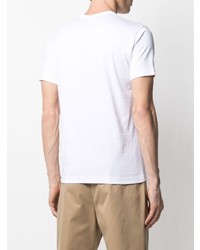 T-shirt girocollo stampata bianca di Comme Des Garcons SHIRT