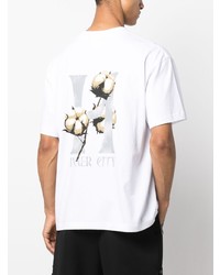 T-shirt girocollo stampata bianca di HONOR THE GIFT