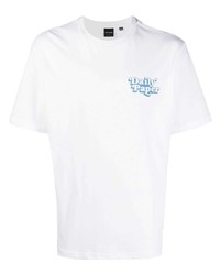 T-shirt girocollo stampata bianca di Daily Paper