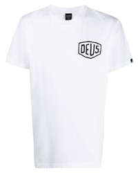 T-shirt girocollo stampata bianca di Deus Ex Machina