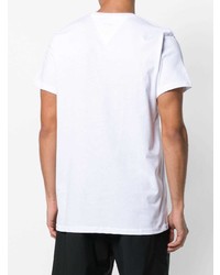 T-shirt girocollo stampata bianca di Ed Hardy
