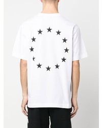 T-shirt girocollo stampata bianca di Études