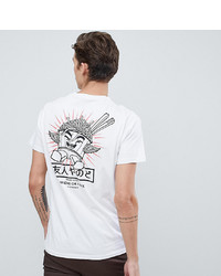 T-shirt girocollo stampata bianca di Friend or Faux
