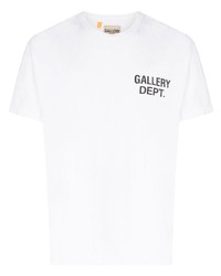 T-shirt girocollo stampata bianca di GALLERY DEPT.