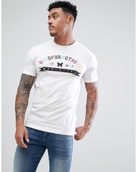 T-shirt girocollo stampata bianca di Good For Nothing