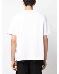 T-shirt girocollo stampata bianca di Simone Rocha