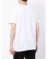T-shirt girocollo stampata bianca di Alpha Industries