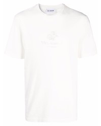T-shirt girocollo stampata bianca di Han Kjobenhavn