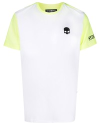 T-shirt girocollo stampata bianca di Hydrogen