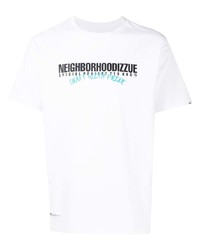 T-shirt girocollo stampata bianca di Izzue