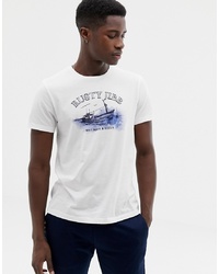 T-shirt girocollo stampata bianca di J.Crew Mercantile