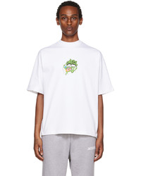 T-shirt girocollo stampata bianca di Jacquemus