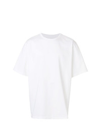 T-shirt girocollo stampata bianca di Juun.J