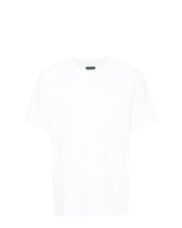 T-shirt girocollo stampata bianca di Juun.J