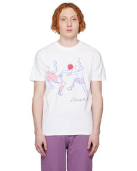 T-shirt girocollo stampata bianca di KidSuper