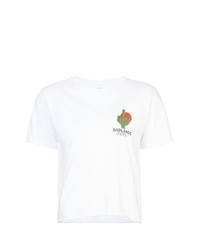 T-shirt girocollo stampata bianca di Local Authority