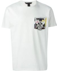 T-shirt girocollo stampata bianca di Marc by Marc Jacobs