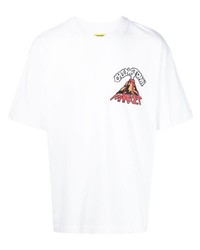 T-shirt girocollo stampata bianca di MARKET